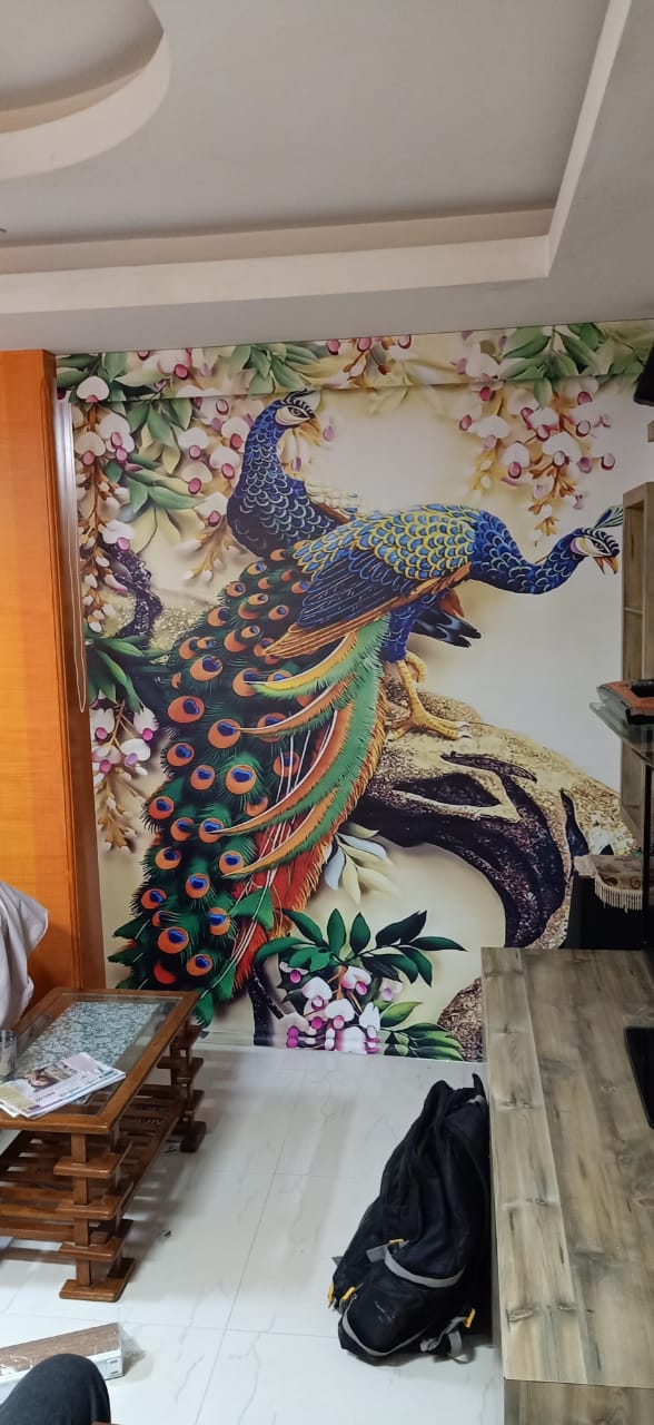 Customized printed roller blinds
